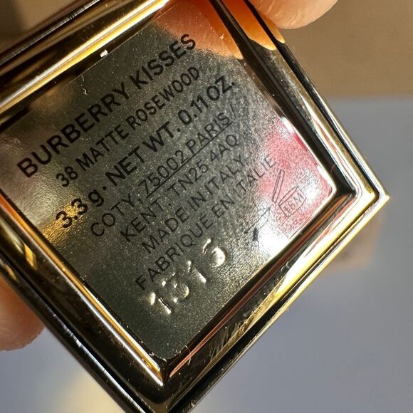 BURBERRY Kisses 38 Matte Rosewood Timeless Elegance - Picture 12 of 17
